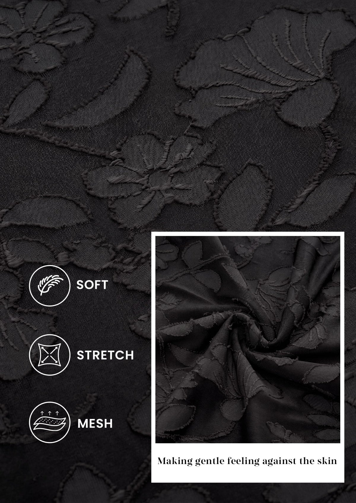 PRETTYGARDEN Women's Formal Maxi Floral Dresses with Slit Long Sleeve Ruffle Hem, Elegant Outfit for Wedding Guest & Cocktail Party, Bodycon Crewneck Mesh Dresses, Fall Fashion