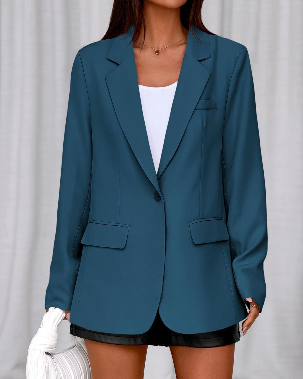 BTFBM Blazers for Women Spring Business Casual Clothes Open Front Oversized Winter Coats Work Office Suit Jackets