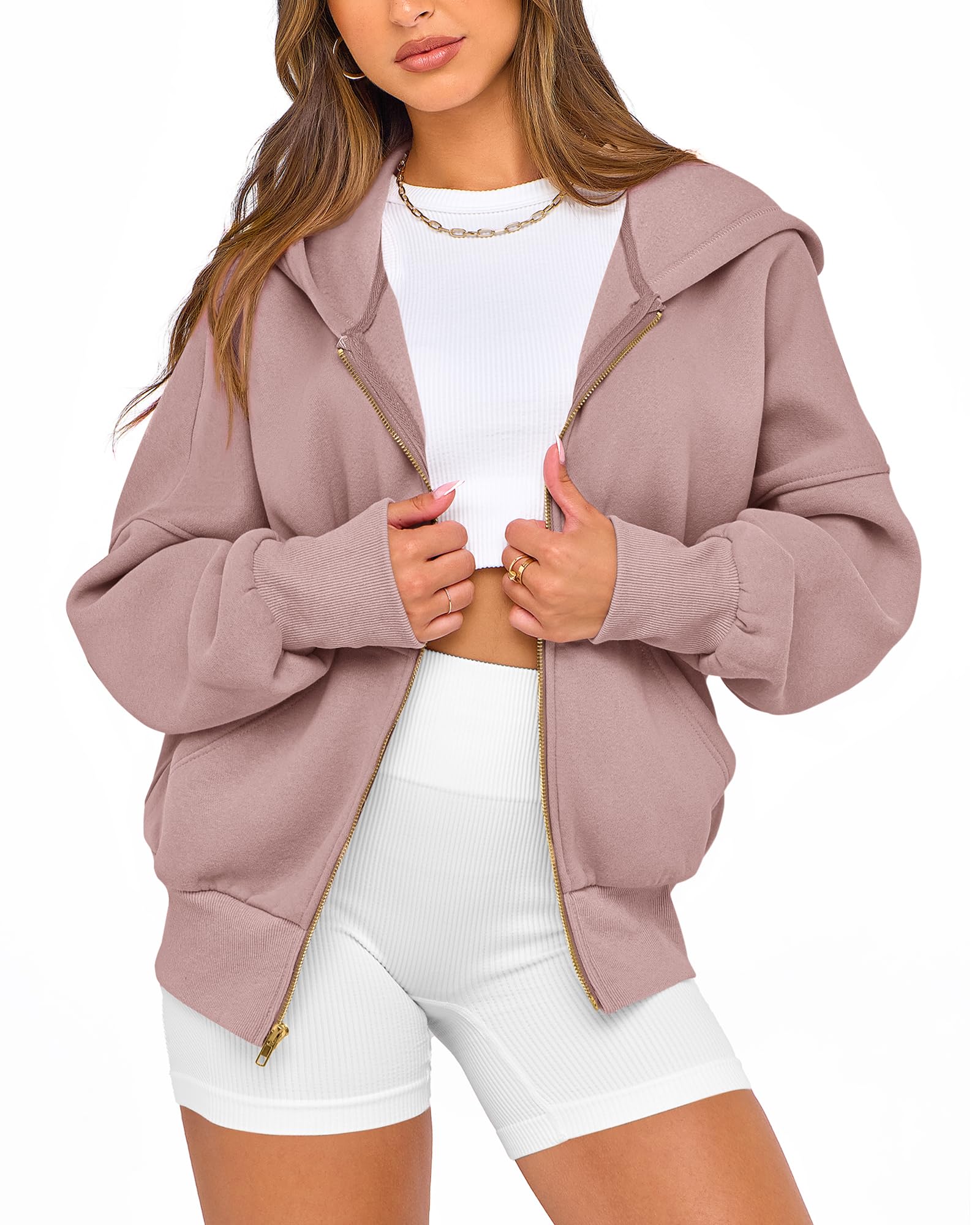 BTFBM Hoodies For Women Sweatshirt Fall Fashion Clothing Long Sleeve Fleece Jacket Winter Outfits Y2k Zip Up Hoodie