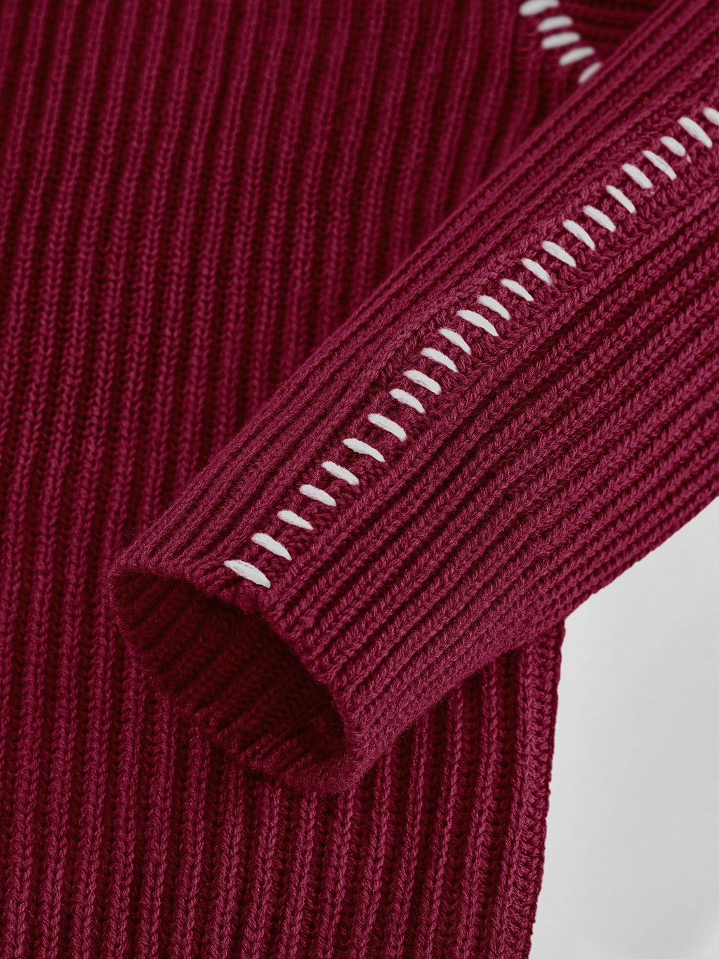 "BTFBM Womens Oversized Sweaters Contrast Chunky Knit Sweater Loose Fit Mock Neck Long Sleeve Tops, Soft Cozy Knitwear, Fall Fashion 2026, Casual Winter Clothing, Daily Going Out Outfits"