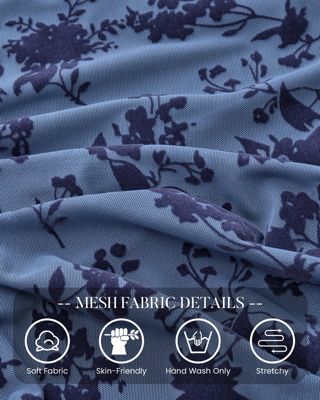 BTFBM Womens Tops Floral Sheer Mesh Long Sleeve Blouses Dressy Casual V Neck Flocked Mesh Shirts,Velvet-Like Flowers,Double Layered,Loose Fit Tunics,Business Casual Top,Fall Fashion Clothing
