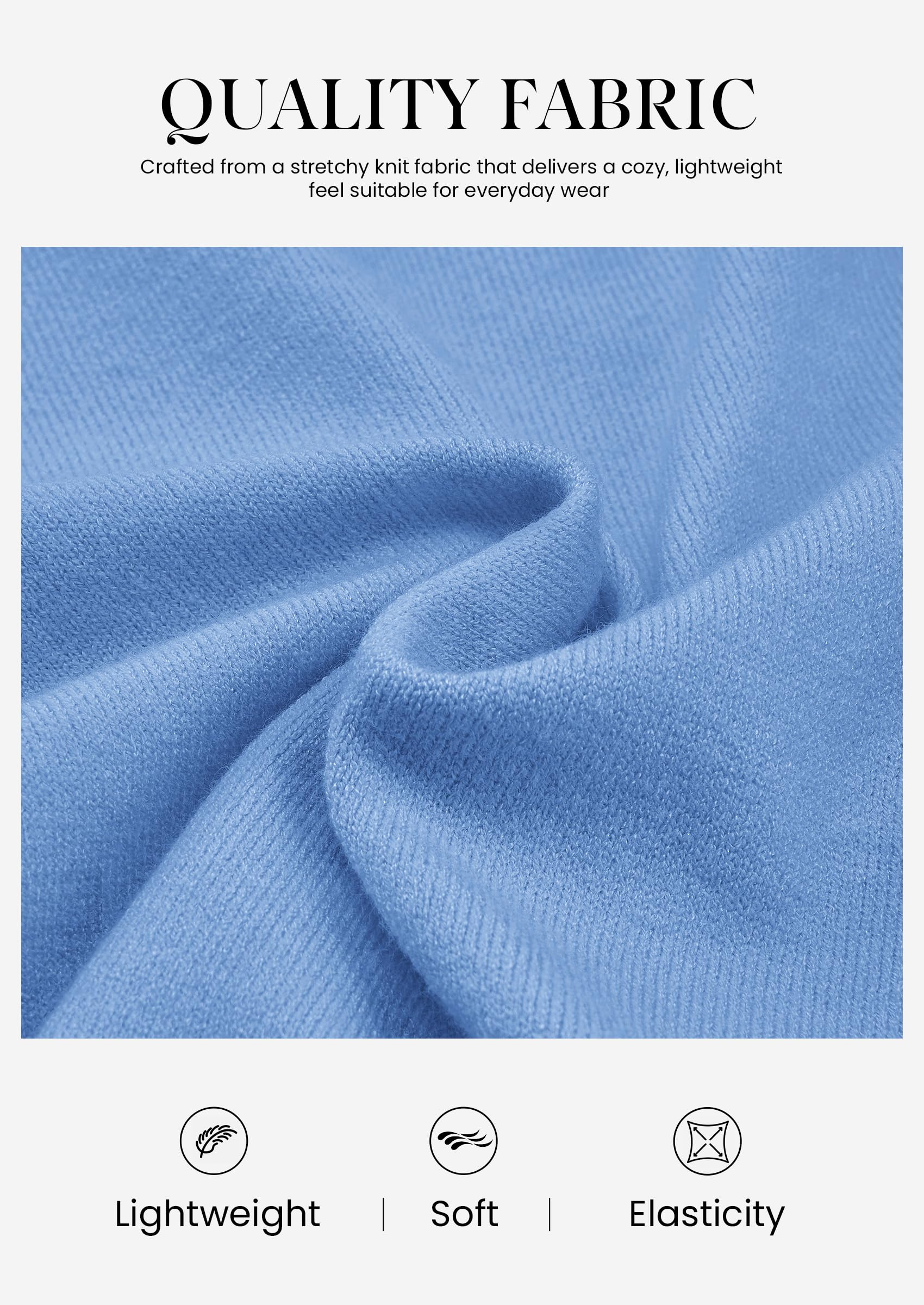 PRETTYGARDEN Lightweight Cardigans for Women Knit Sweaters Long Sleeve Button Down Shirts, Casual Work Office Going Out Tops, Fall Winter Layering Clothes, Bolero Shrugs for Dresses