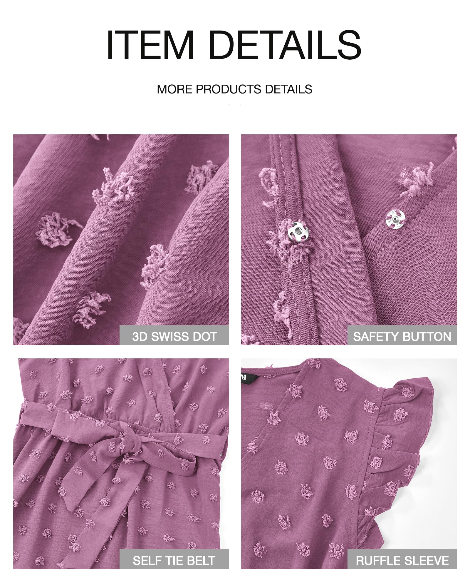 BTFBM Boho Dresses for Women Spring Fashion Cap Sleeve Swiss Dot Flowy Ruffle Beach Wedding Cocktail Maxi Dress