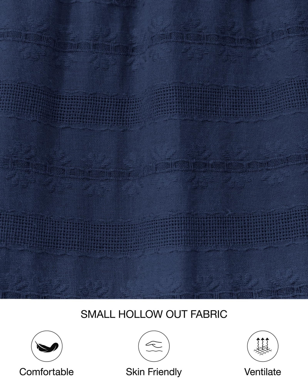 FreshPretty Womens Summer Casual Midi Maxi Dresses Lightweight Short Sleeve V Neck Elastic Waist Boho Beach Dress Pockets