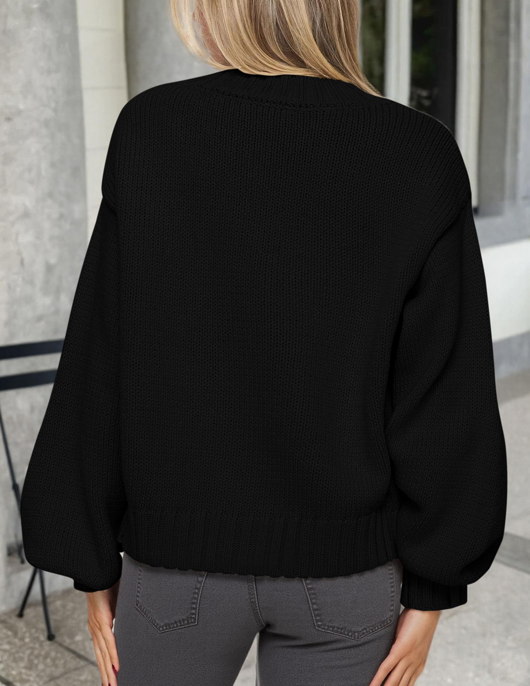 PRETTYGARDEN Women's Winter Cardigan Sweaters Trendy Chunky Knit Long Sleeve Button Up Casual Warm Fall Jackets Coats