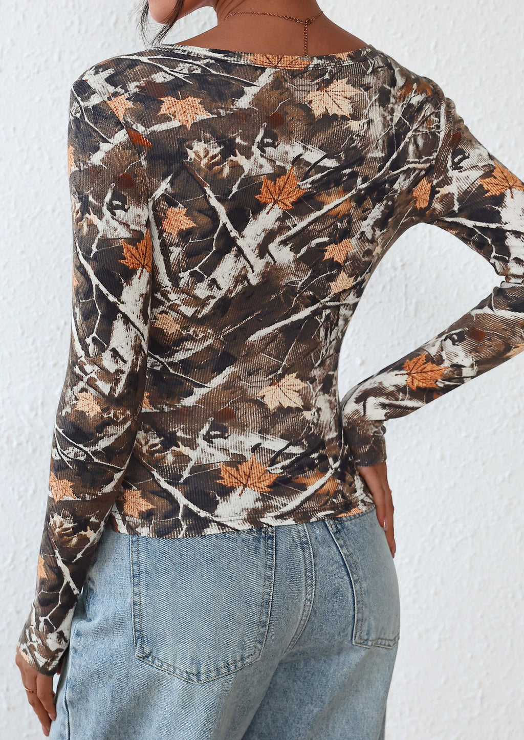 PRETTYGARDEN Women's Fall Long Sleeve Henley T Shirts Button Ribbed Knit Slim Fit Basic Tops Blouse Casual Outfits