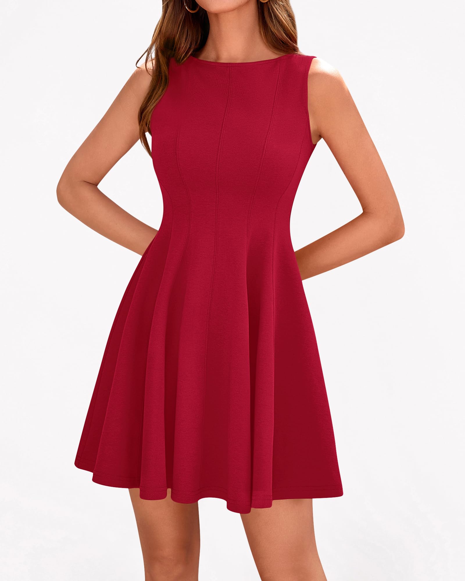 BTFBM Spring Dresses for Women Elegant Classy A Line Casual Graduation Business Work Party Cocktail Short Dress