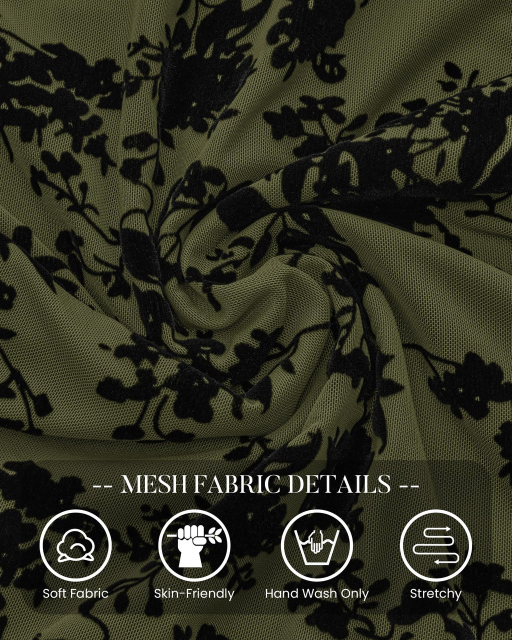 BTFBM Womens Tops Floral Sheer Mesh Long Sleeve Blouses Dressy Casual V Neck Flocked Mesh Shirts,Velvet-Like Flowers,Double Layered,Loose Fit Tunics,Business Casual Top,Fall Fashion Clothing