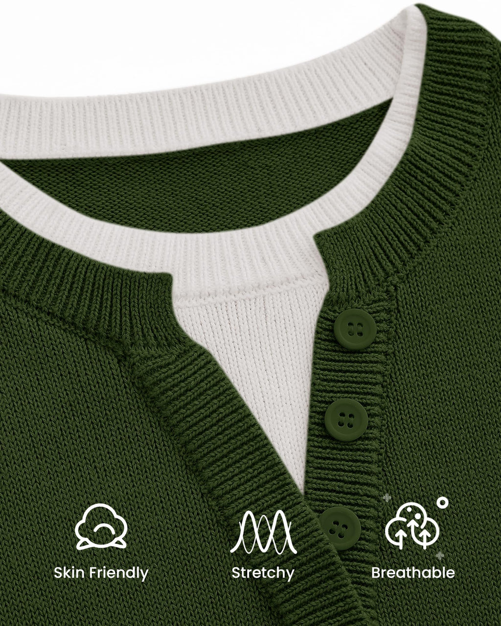 BTFBM Women Long Sleeve Crew Neck Sweaters Tops, 2 in1 Knitted Pullover, Deco Buttons, Oversized, Stretchy, Vacation, Business Casual Outfits, Fall Winter Trendy