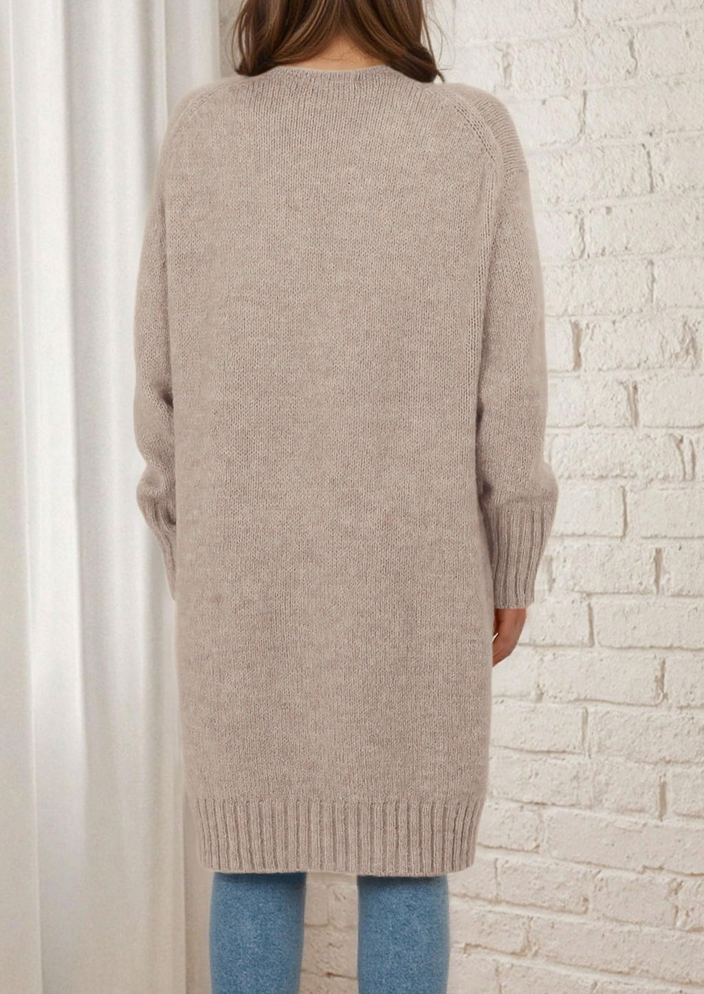 PRETTYGARDEN Fall Long Sleeve Cardigan Sweaters for Women Trendy Winter Open Front Loose Knitted Cardigans with Pockets