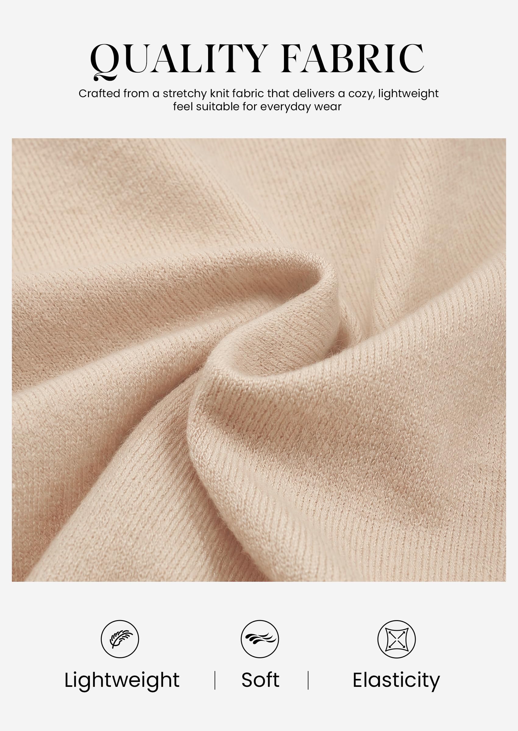 PRETTYGARDEN Lightweight Cardigans for Women Knit Sweaters Long Sleeve Button Down Shirts, Casual Work Office Going Out Tops, Fall Winter Layering Clothes, Bolero Shrugs for Dresses