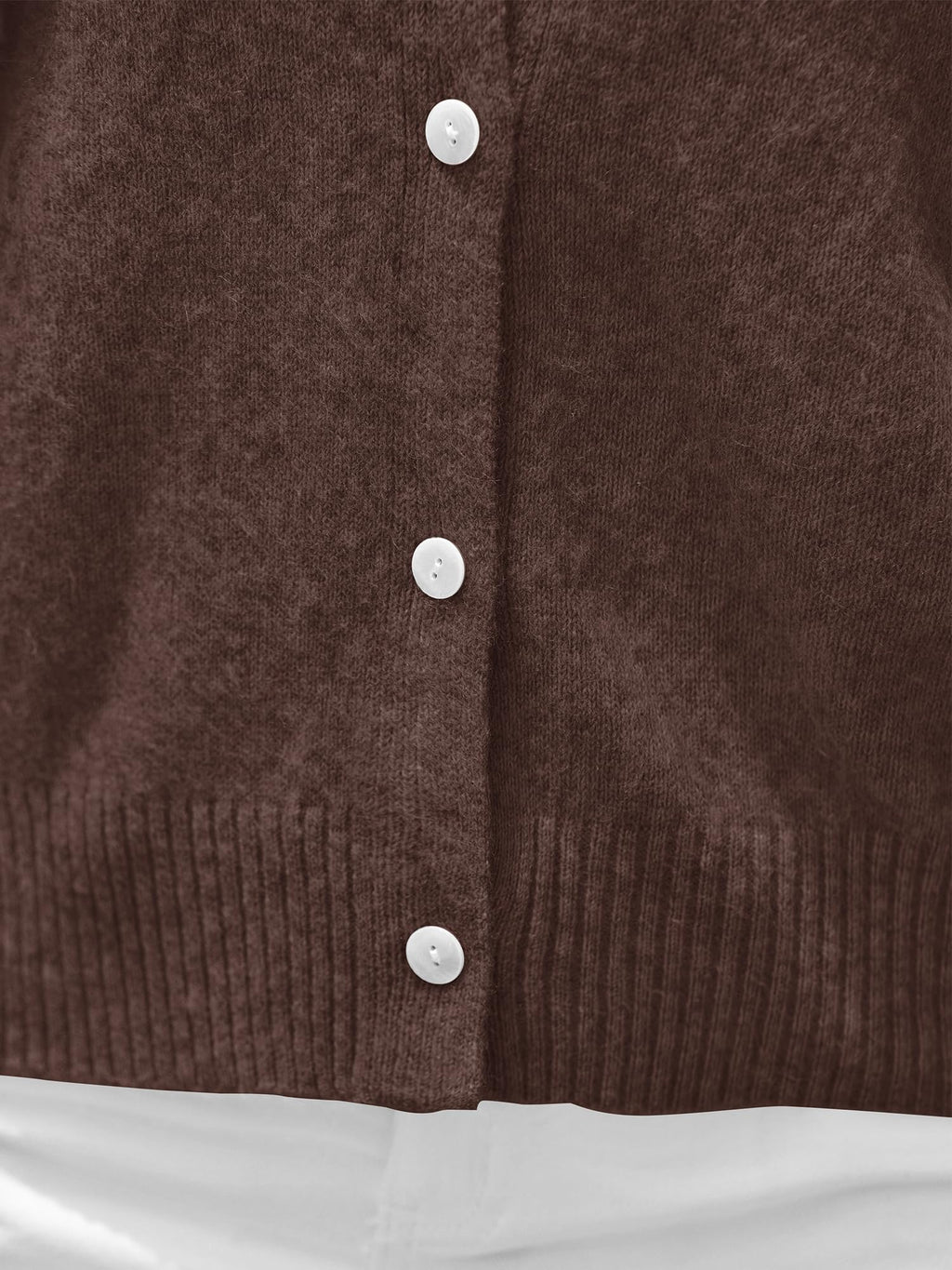 BTFBM V Neck Cardigan Sweaters for Women 2026 | Long Sleeve Knit Sweater, Button Down Shrug Tops, Open Front, Lightweight Cardigans, Business Casual Outfits,Fall Winter Clothing
