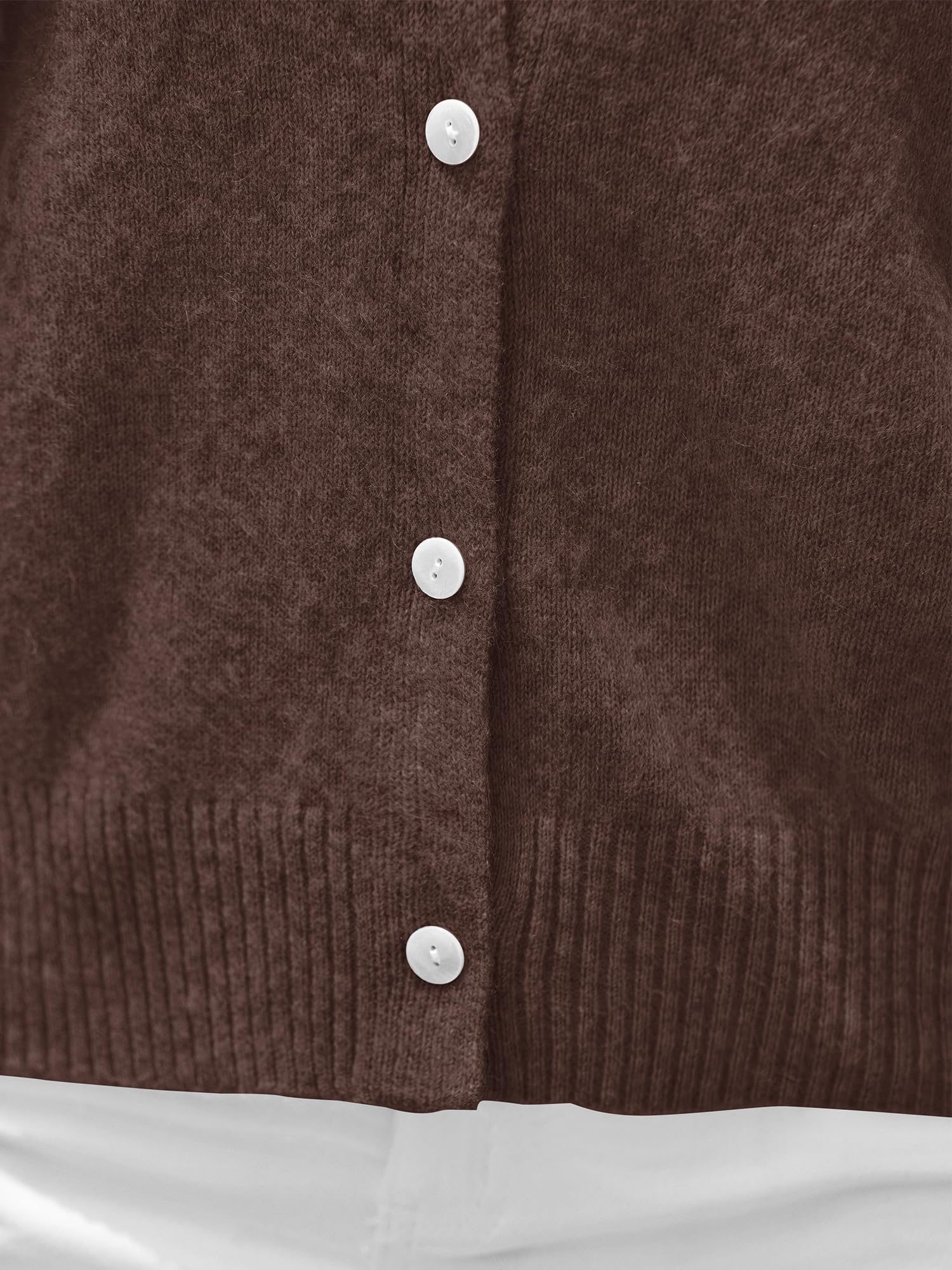 BTFBM V Neck Cardigan Sweaters for Women 2026 | Long Sleeve Knit Sweater, Button Down Shrug Tops, Open Front, Lightweight Cardigans, Business Casual Outfits,Fall Winter Clothing
