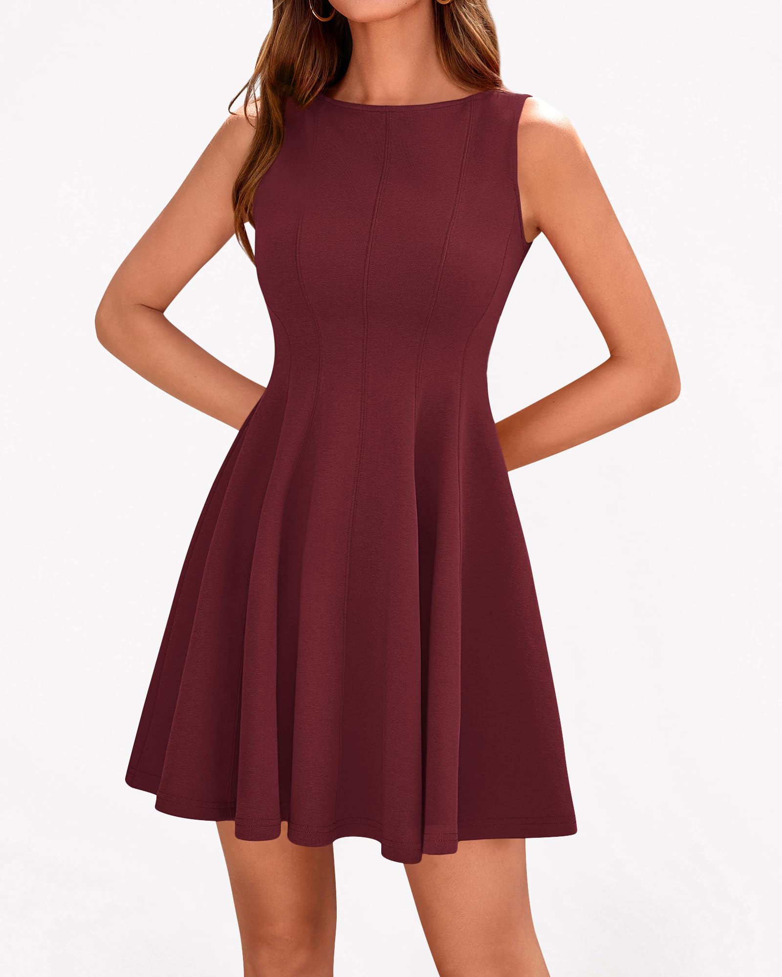 BTFBM Spring Dresses for Women Elegant Classy A Line Casual Graduation Business Work Party Cocktail Short Dress