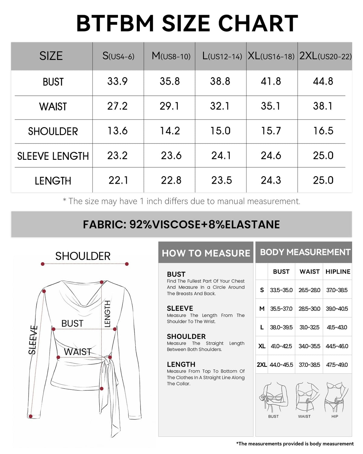 BTFBM Fall Tops for Women Tie Waist Wrap Blouses Business Casual Outfits Slim Fit Cowl Neck Long Sleeve Shirts, Elegant Dressy Blouse, Fashion Clothing, Daily Wear Going Out Office Work Clothes