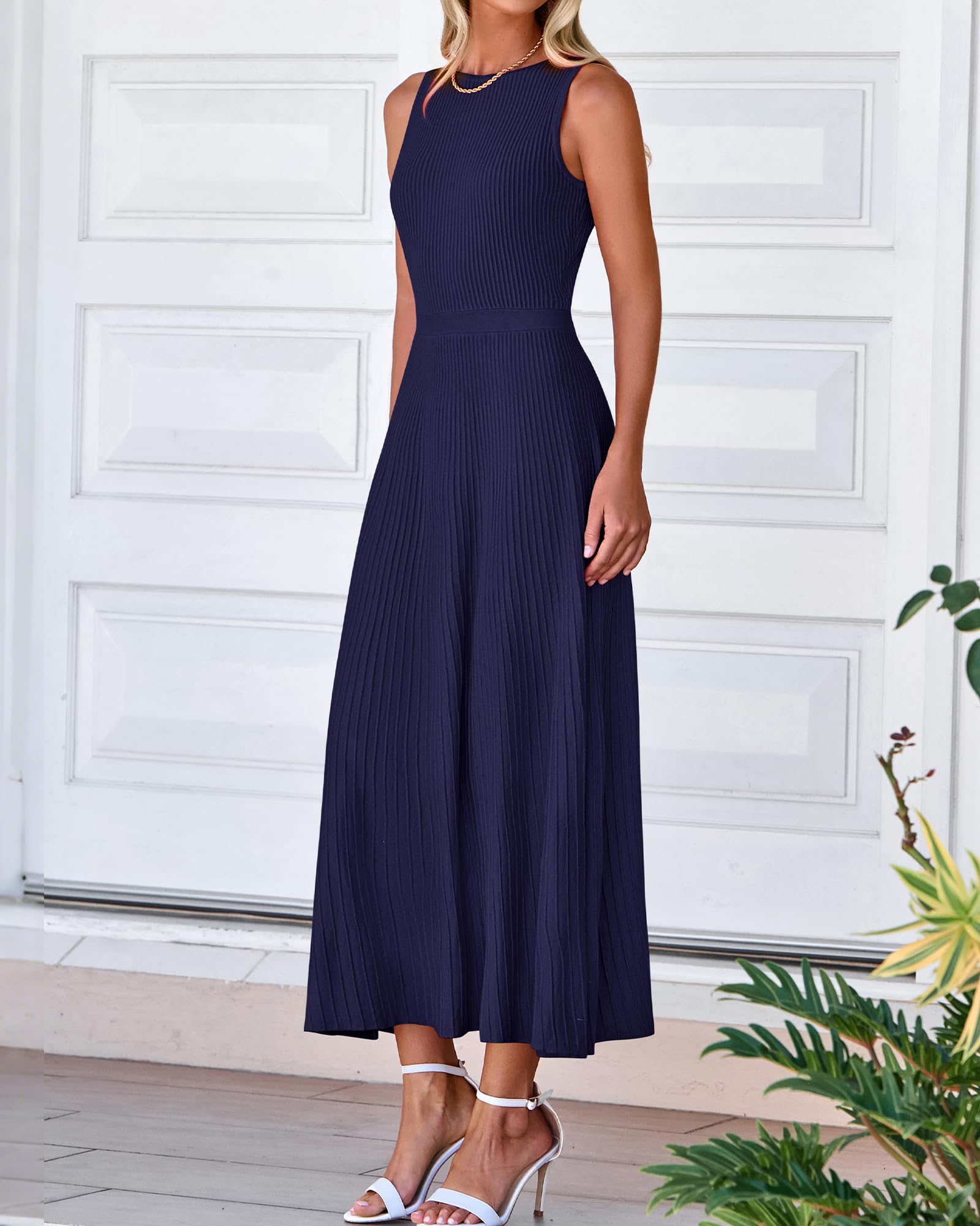 BTFBM Summer Maxi Dresses for Women Strapless Ruched Tube Top Beach Vacation Spring Wedding Guest Dress Pockets