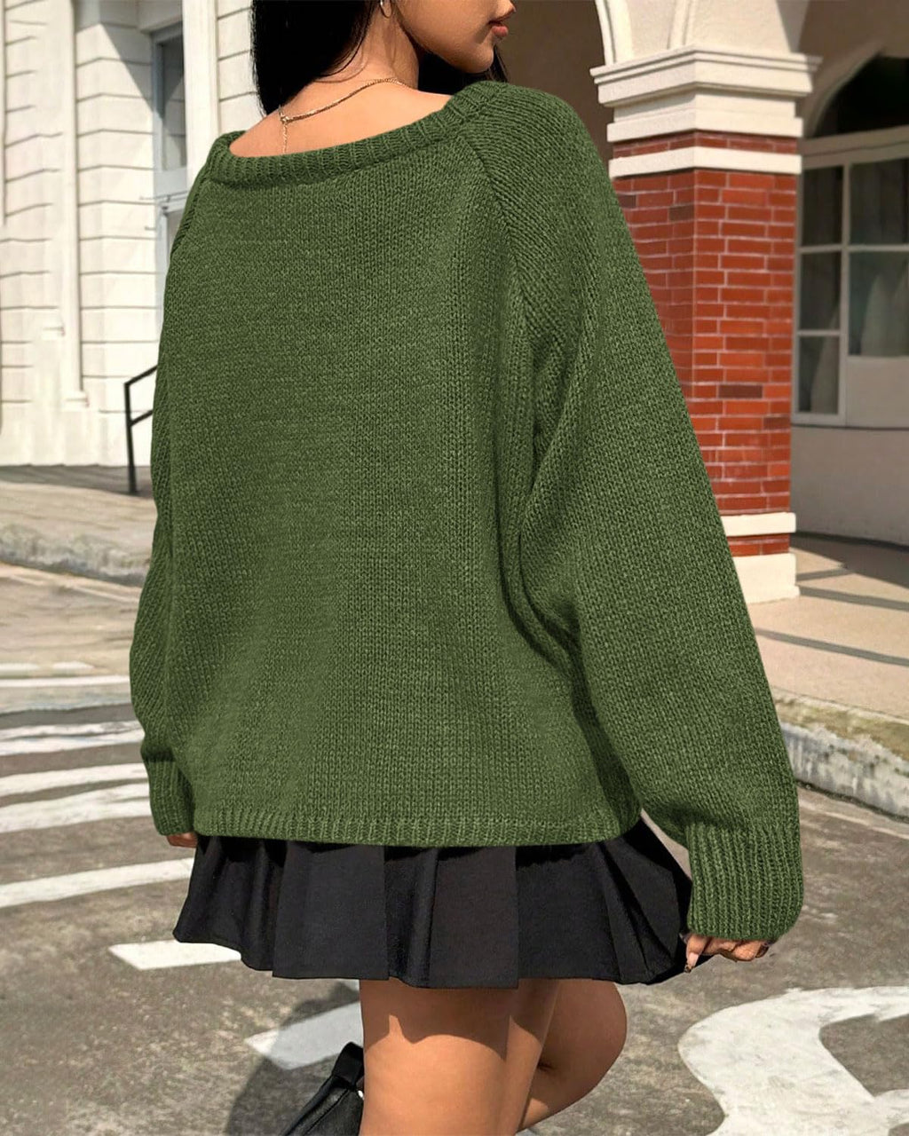FreshPretty Womens Off the Shoulder Sweater Fall Outfits,Boat Neck,Soft Ribbed Knit Pullover Tops,Loose Fit,Long Sleeve Going Out Tops,Business Casual Work,Winter Fashion Clothing