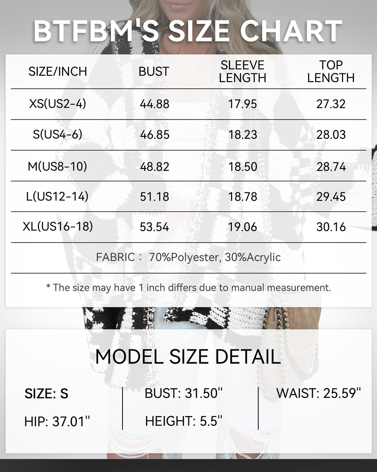 BTFBM Casual Cardigan Sweater for Women Fall Long Sleeve Sweaters Fall Outfits, Loose Fit,Solid,Open Front Chunky Knit Sweaters,Chunky Cardigan Sweaters For Women,Checkered Outwear Coat