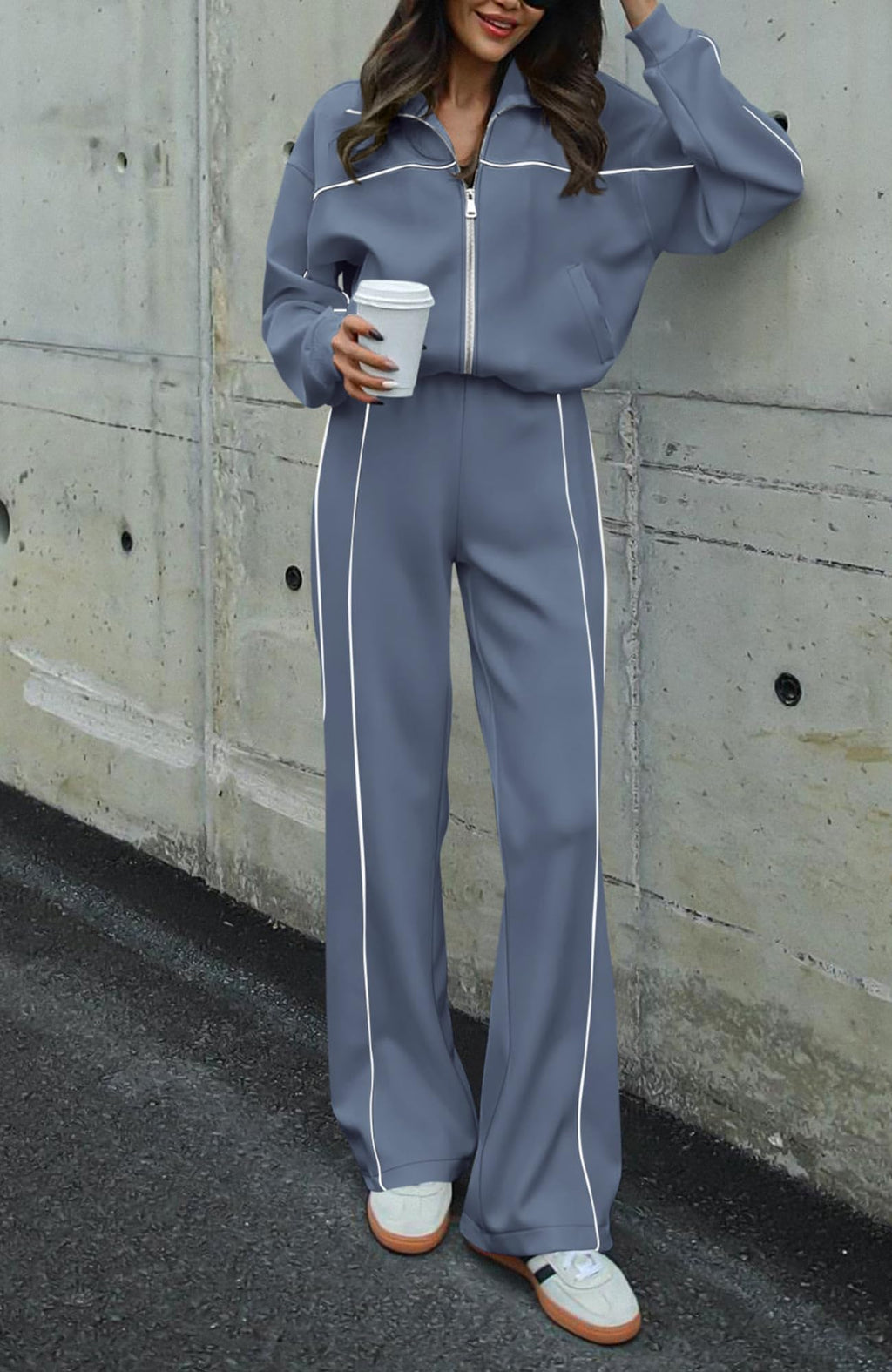 FreshPretty Womens Long Sleeve T Shirts Fall Clothes Ribbed Slim Fit Y2K Boat Neck Casual Going Out Tops Workout Outfits