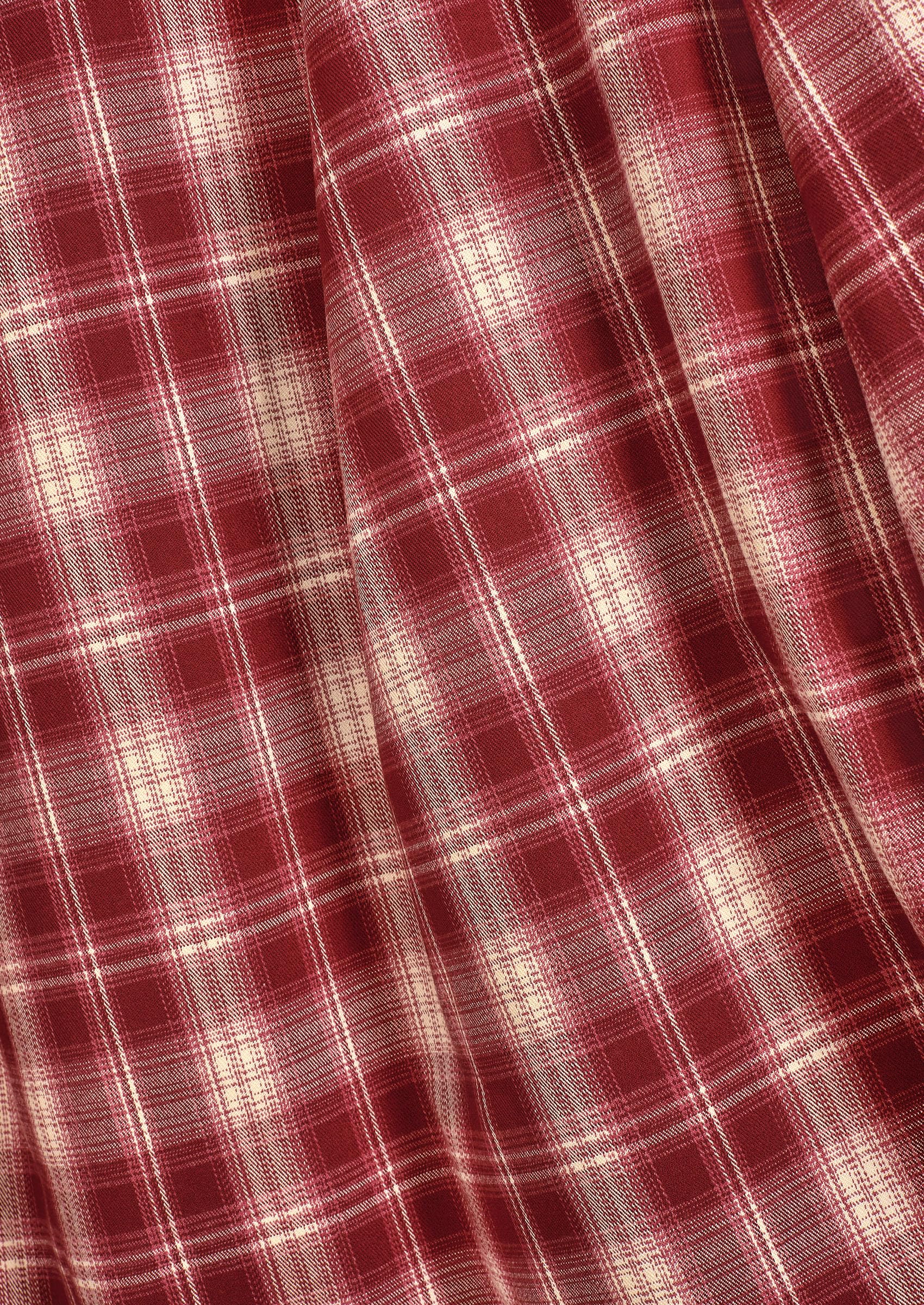 PRETTYGARDEN Women's Plaid High Waisted A-Line Midi Skirts
