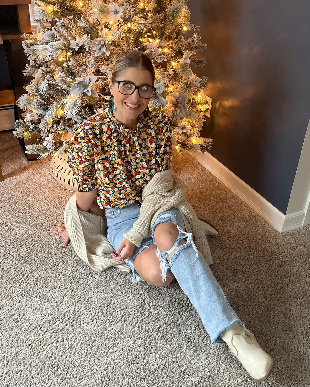 FreshPretty Women's Dressy Casual Blouses Business Work Tops Lace Trim Short Sleeve Office Shirts Summer Spring Outfits